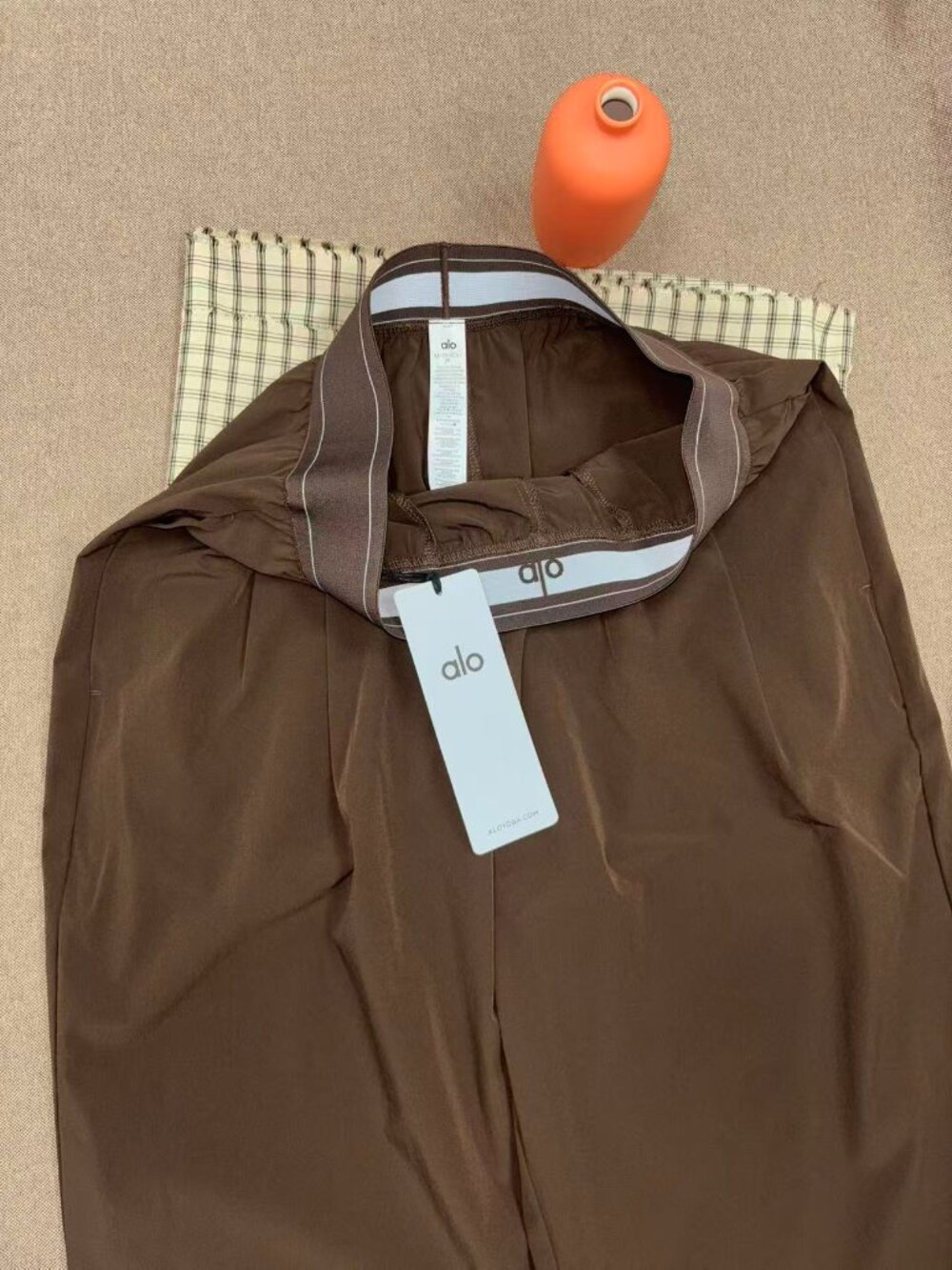 ☕🔥Alo Yoga Suit Up Trouser Coffee Brown (Regular Version) - Picture 10 of 12